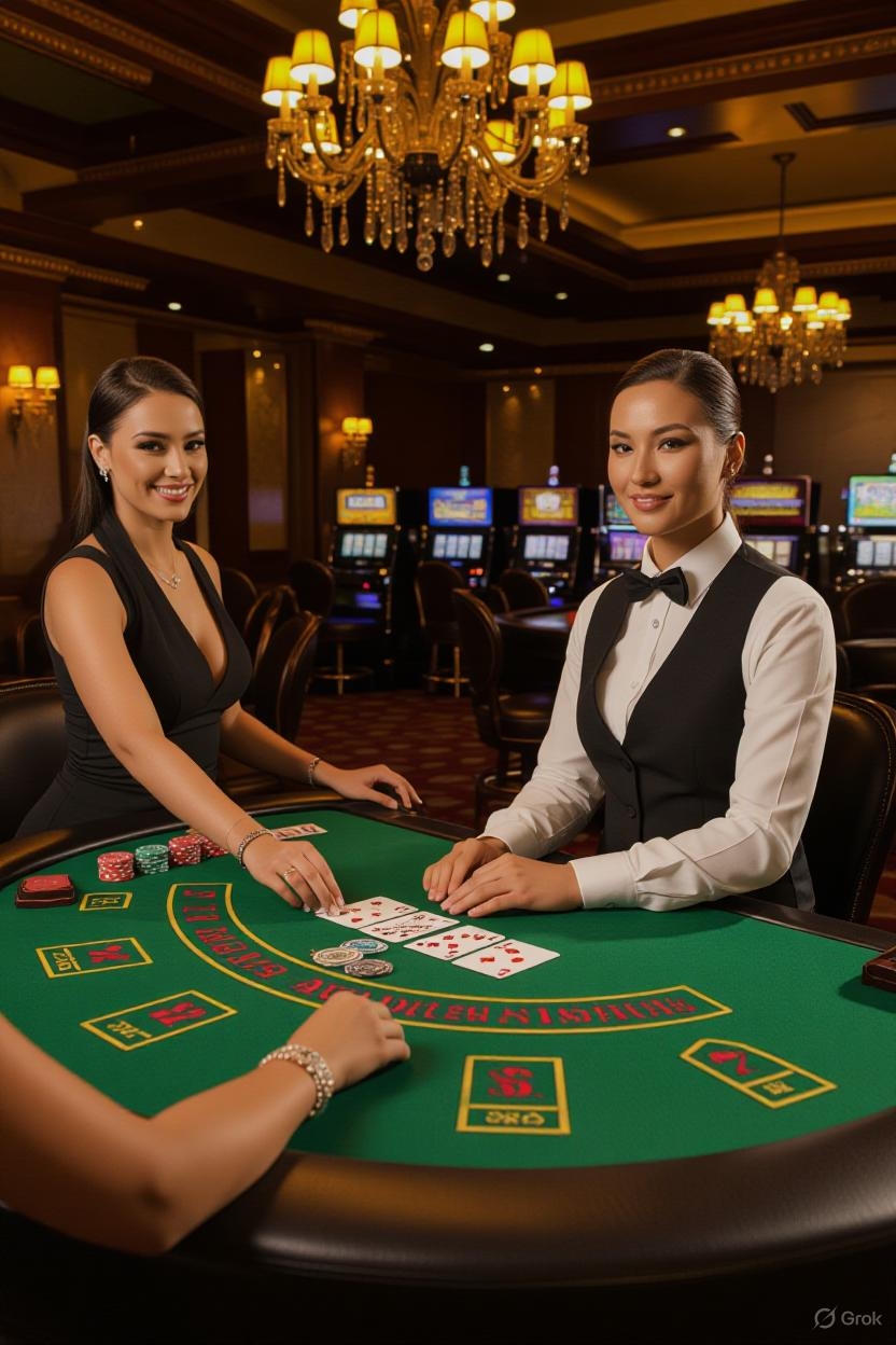 Живые игры Pin Up Casino с профессиональными дилерами